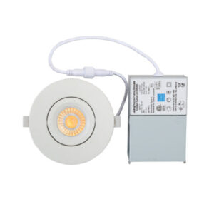 3CCT Switchable Gimbal Downlight - Round