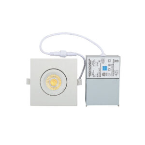 3CCT Switchable Square Gimbal Downlight - Square