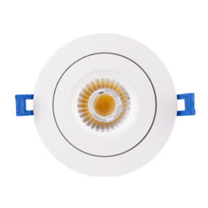 4" Slim Gimbal Downlight 3CCT Light - Change & Dim by Wall Switch