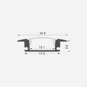 Recessed Aluminum Profile - CK-019