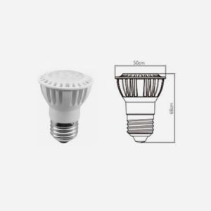 PAR16S 7.5W DIM Ra 80
