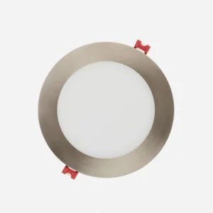 6" Slim Recessed LED Light - 5000K SATIN NICKLE
